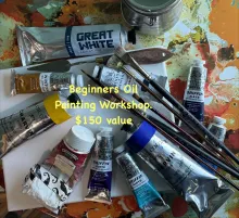 Beginners oil painting workshop